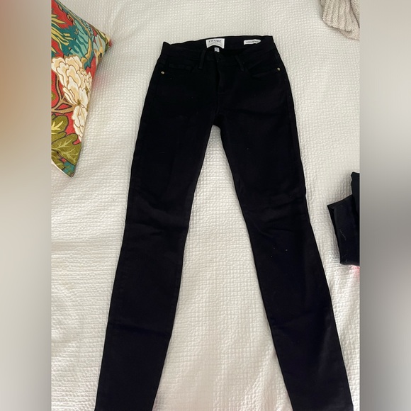 Frame Black Le Skinny de Jeanne Jeans - Picture 3 of 4